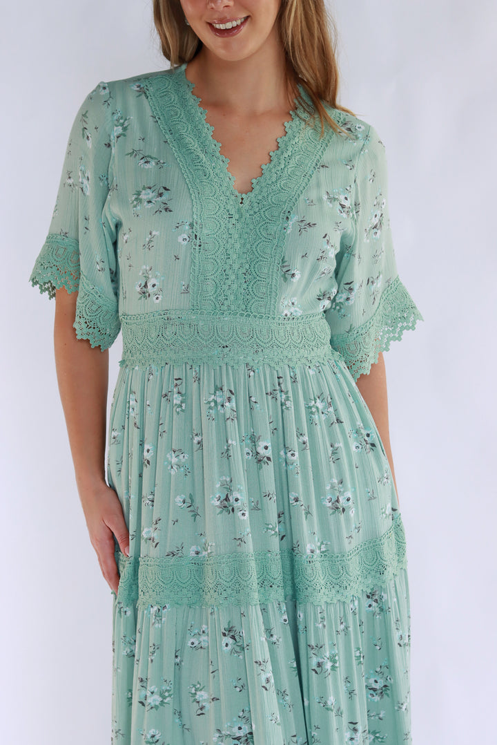 Need You Always Pastel Green Maxi Dress