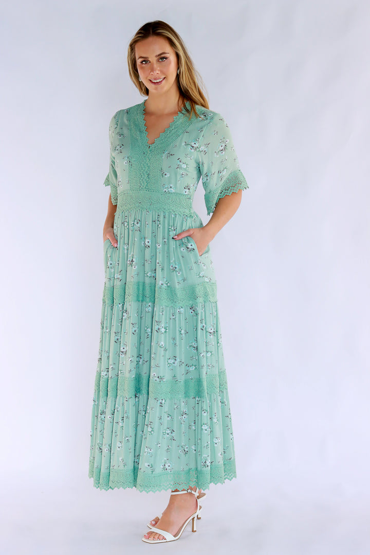 Need You Always Pastel Green Maxi Dress