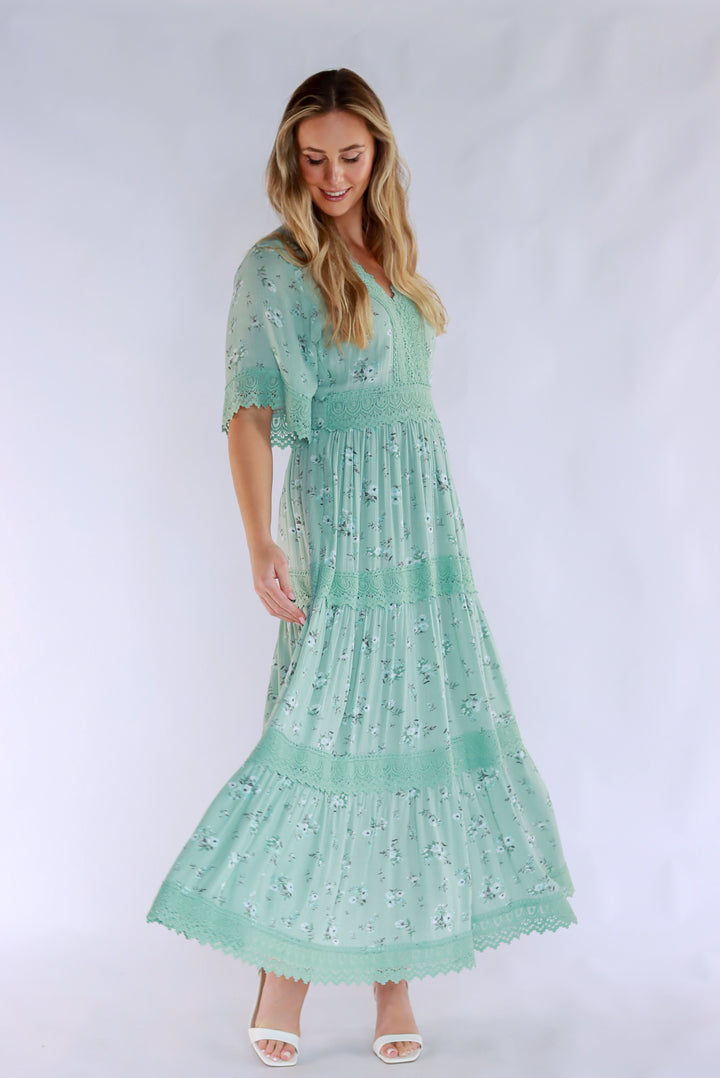 Need You Always Pastel Green Maxi Dress