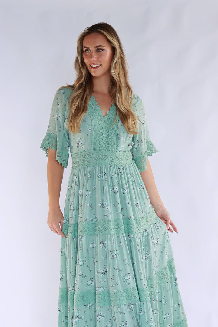 Need You Always Pastel Green Maxi Dress