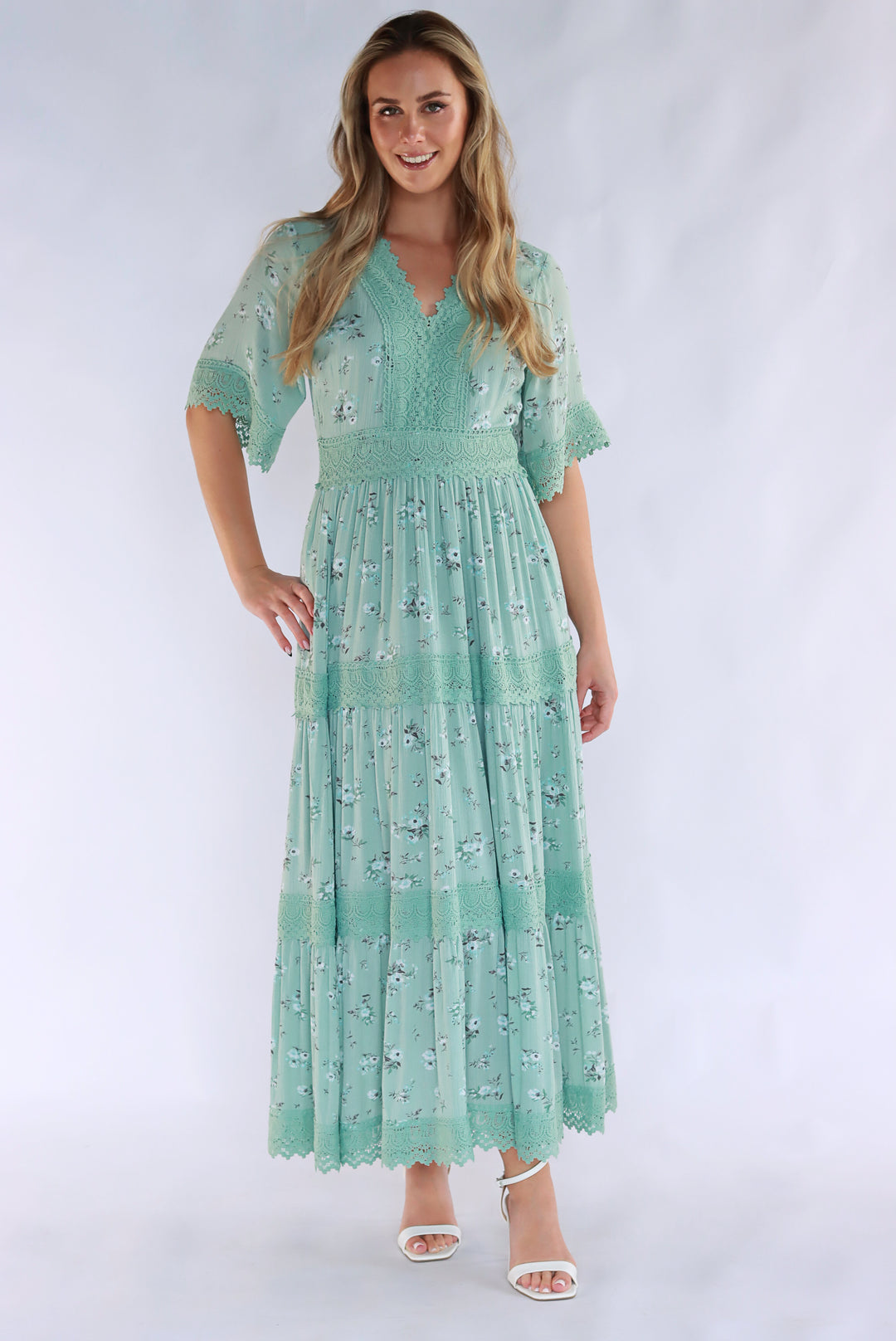 Need You Always Pastel Green Maxi Dress