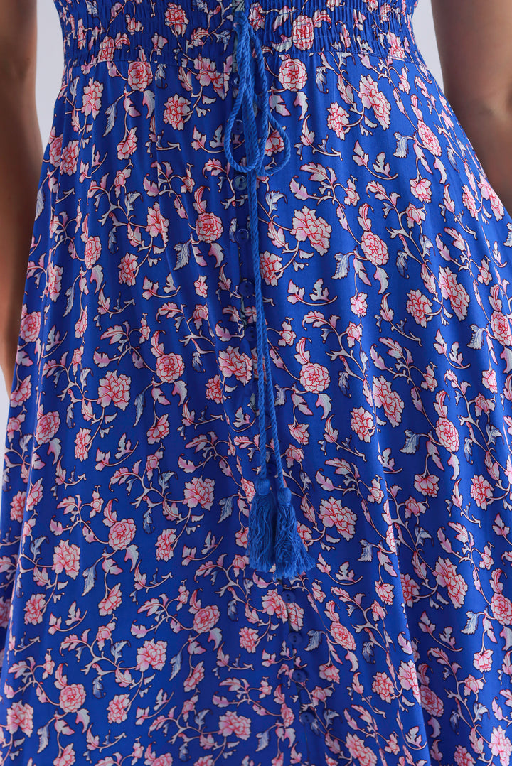Clara Floral Boho Maxi Dress