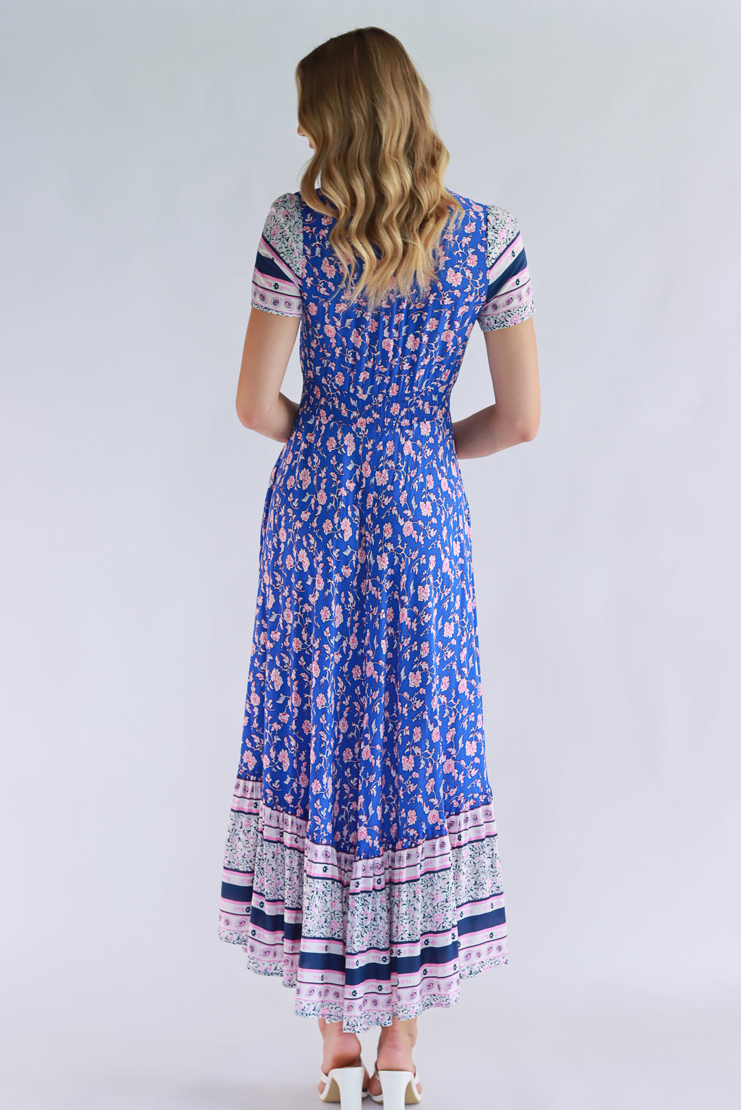 Clara Floral Boho Maxi Dress
