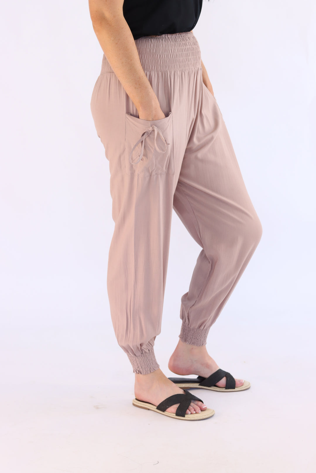 Light Peach Harem Pants