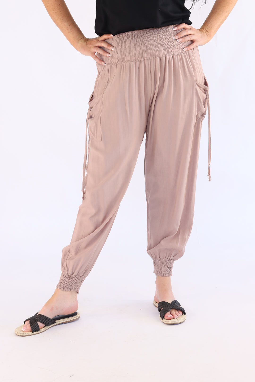 Light Peach Harem Pants