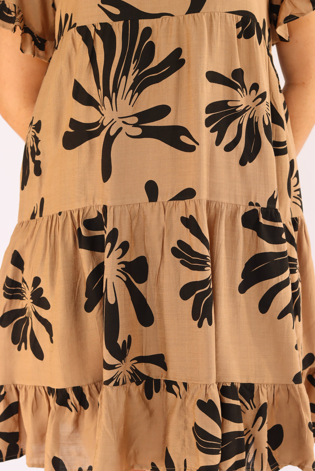 Willow Brown Babydoll Dress