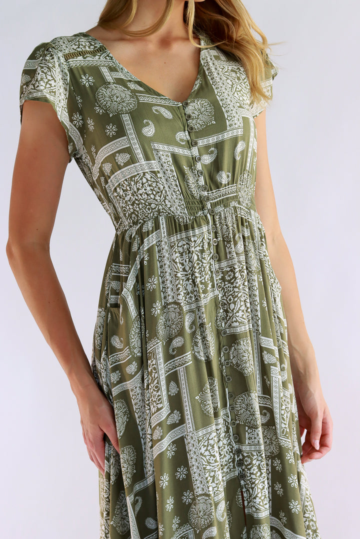 Mariana Maxi Dress In Sage