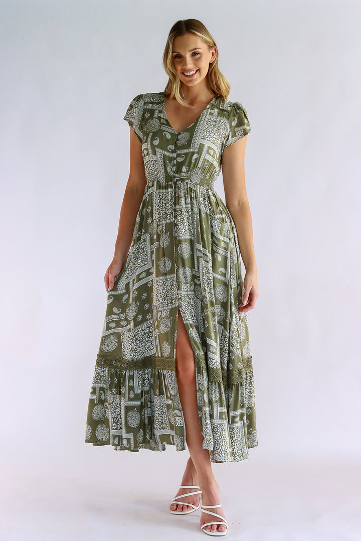 Mariana Maxi Dress In Sage
