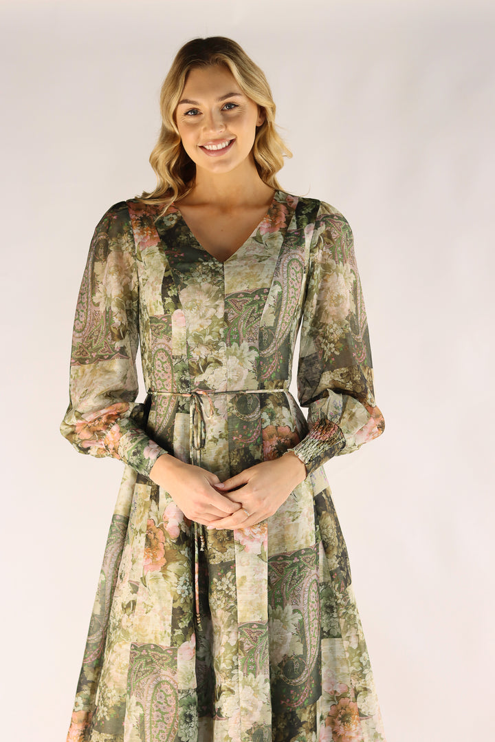Garden Beauty Midi dress