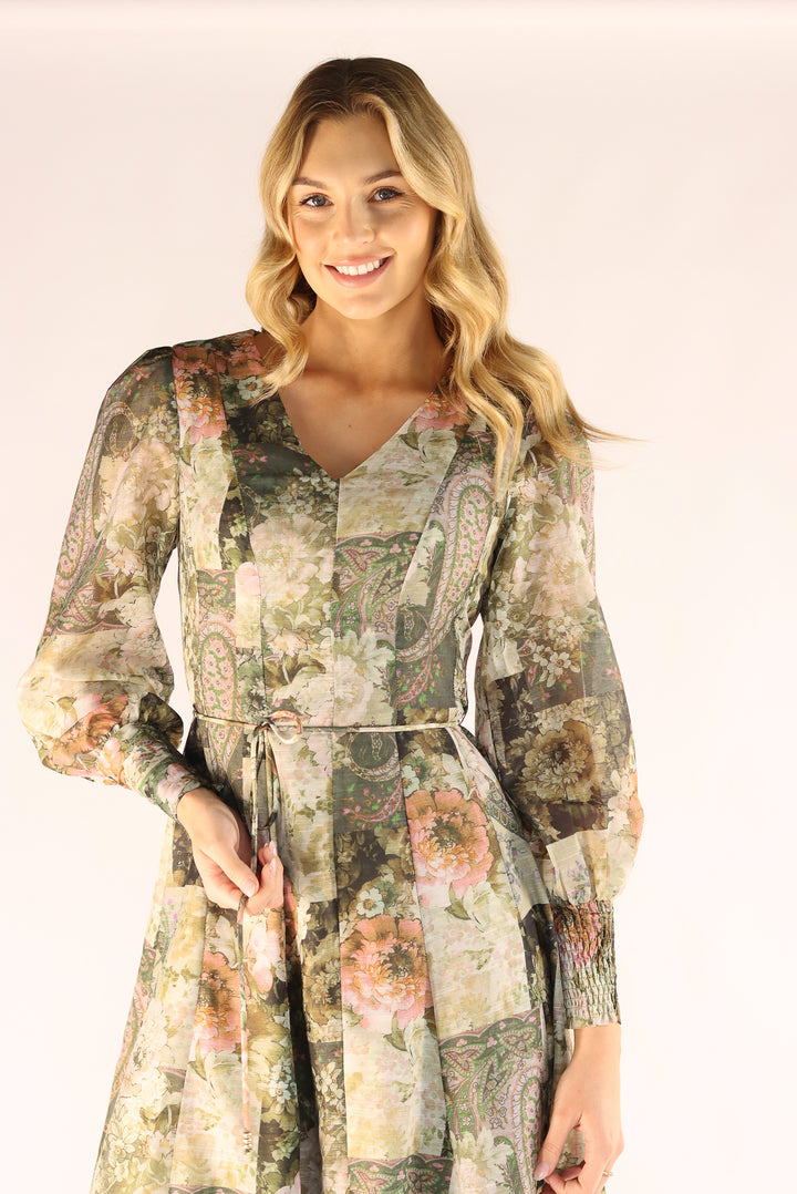 Garden Beauty Midi dress