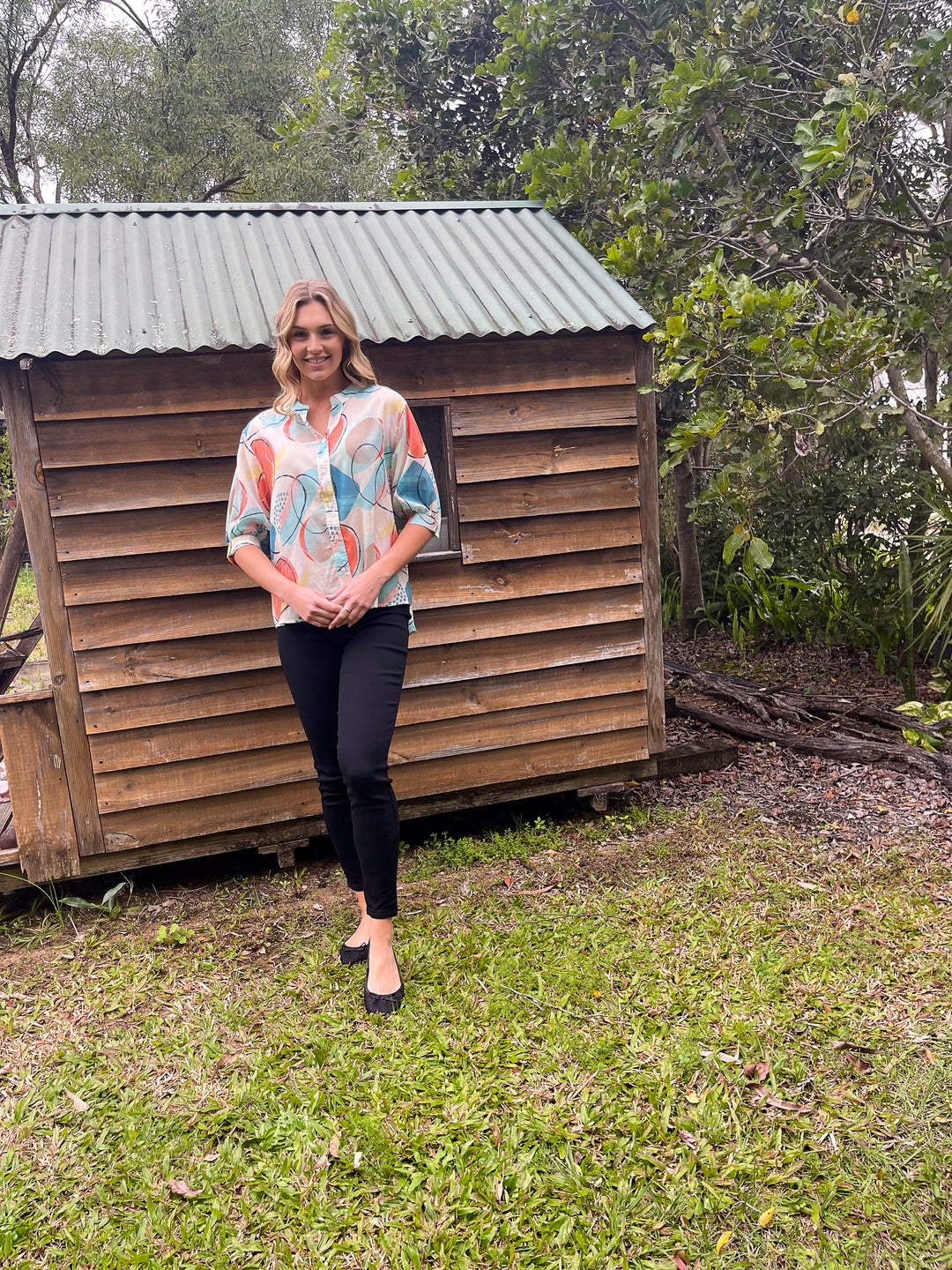 Christina Multi Colour Summer Top