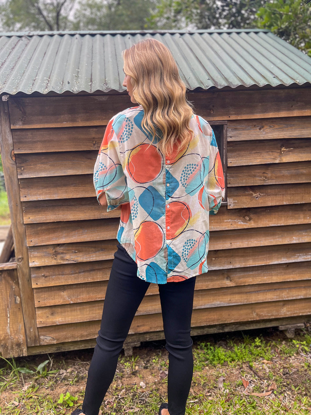 Christina Multi Colour Summer Top