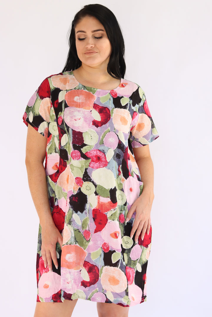 Isla Floral Shift Dress