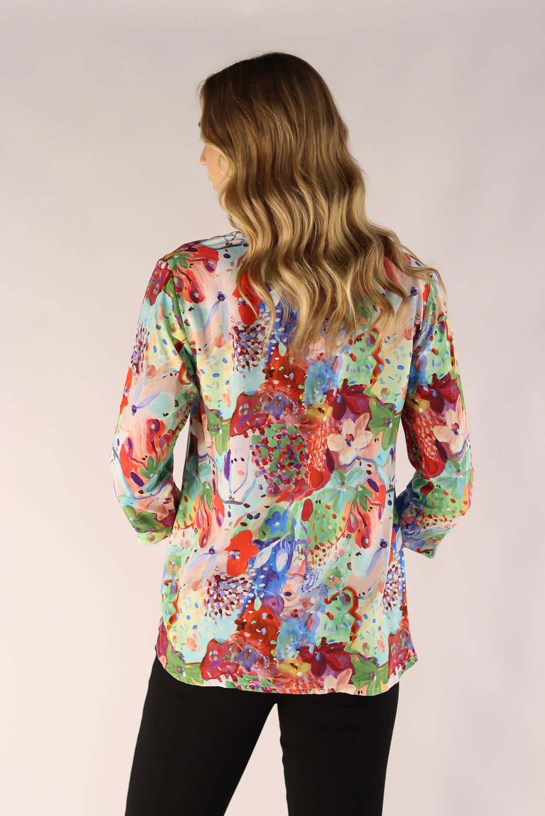 Joyful Watercolour Print Top