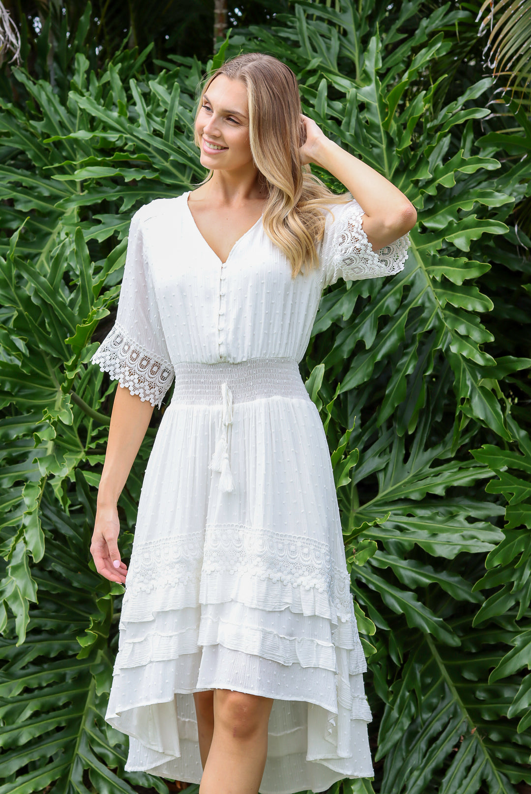 white midi dress australia NWT REVOLVE Australia SHOWPO Donissa Midi Dress Panelled Knit Dress White US 4