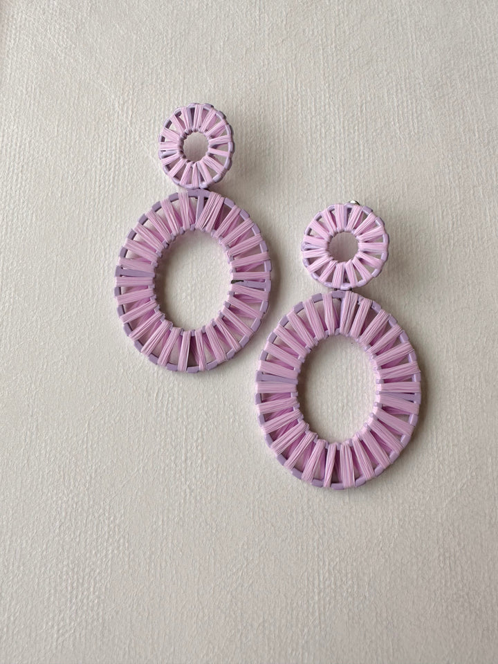 Shinoy Earrings In Purple