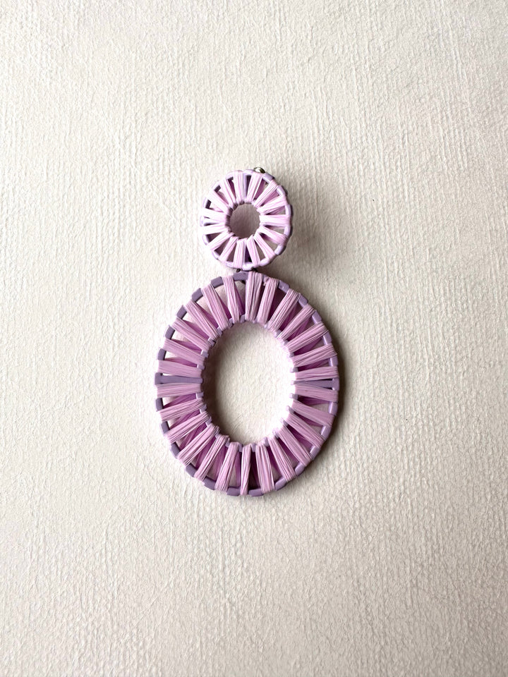 Shinoy Earrings In Purple