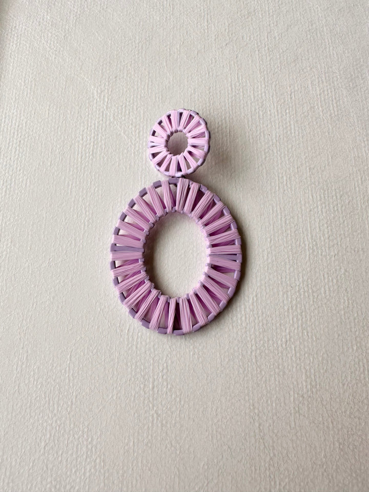 Shinoy Earrings In Purple