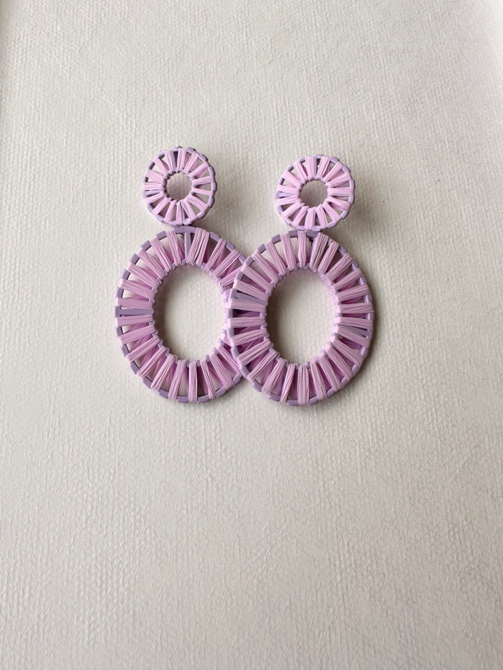 Shinoy Earrings In Purple