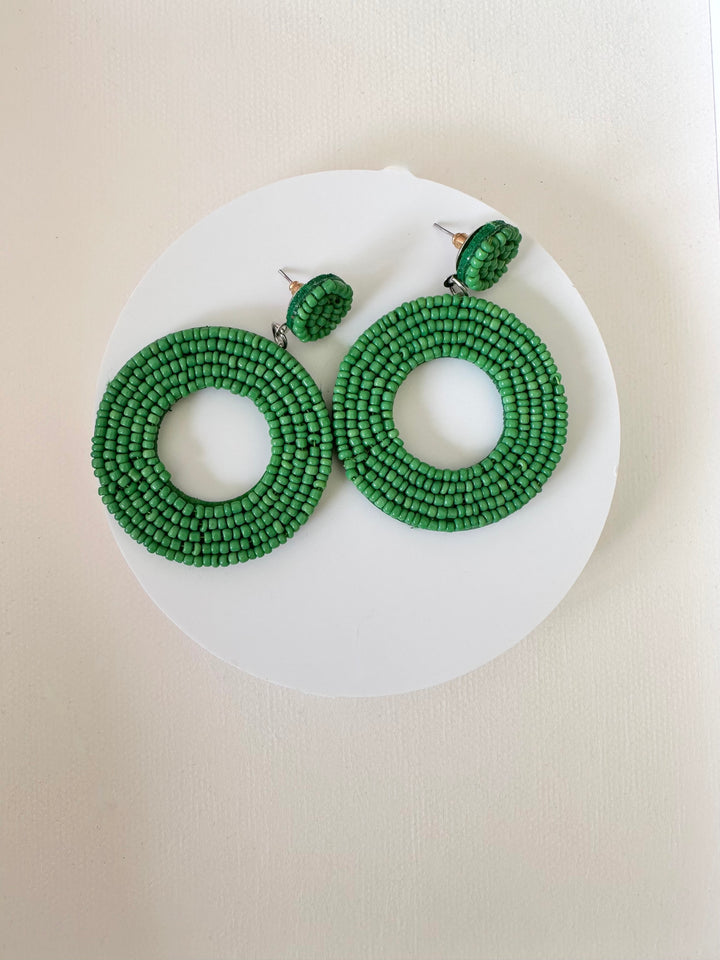 Reva earrings In Green
