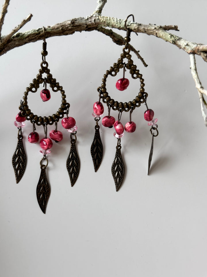 Jazaara Metallic Bohemian Earrings