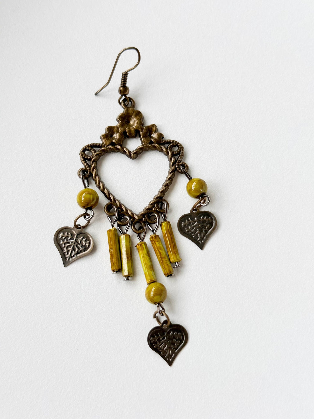 Gloria Love Heart Earrings